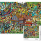 Jigsaw Puzzles For Adults, 1000 Pieces Pirate Park Puzzle, Cartoon Painting Challenging Puzzles For Family Activity Game Nights Gifts Fidget Stress Relief