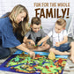 Toyvelt Dinosaur Play Set Dinosaur Toys Includes Dinosaur Figures, Trees, Rocks, Playmat, And A Beautiful Container Create A Din
