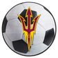 FANMATS 17146 Arizona State Sun Devils Soccer Ball Rug - 27in. Diameter