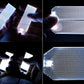 mlnyitus Iron Man Flexible Helmet LED Light Cosplay Kit, RGB, 3" x 1.08", White, PVC, Model: mlnyitus-333