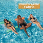 Sloosh 3 Pack Multi Purpose Swimming Pool Hck  Inflatable Pool Float Hck for Outdoor  Pool  Beach  Water Hck Lounges Pool Accessories (Saddle  Lounge Chair  Hck  Drifter)