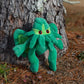 Toy Vault Mini Cthulhu Plush - 8-Inch Stuffed Horror Toy, Green, Polyester, Small Size, Model TV_12004
