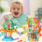 Rainbow Toyfrog Snap-N-Twist Building Blocks - 270 Piece Set Of Flexible Interlocking Math Manipulatives - Open Ended Stem Toys For 5 To 12 Year Old Boys & Girls - Indoor Recess Games For Classroom