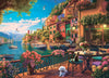 Ceaco 1000 Piece Jigsaw Puzzle - Sunset on Lake Como, Multicolor, Cardboard, 27 x 20, Model 3315-20