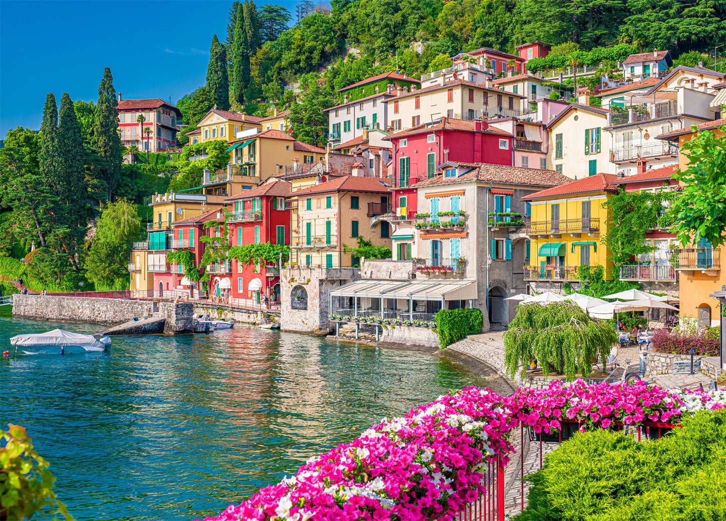 Jigsaw Puzzles for mature-themeds 1000 Piece Puzzle for mature-themeds 1000 Pieces Puzzle 1000 Pieces-Italy Famous Scenery Lake Como