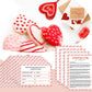 Xenseou Valentine's Day Family Feud Game - Fun Trivia Party Game for Groups - Paper Material - QRJ-FF01