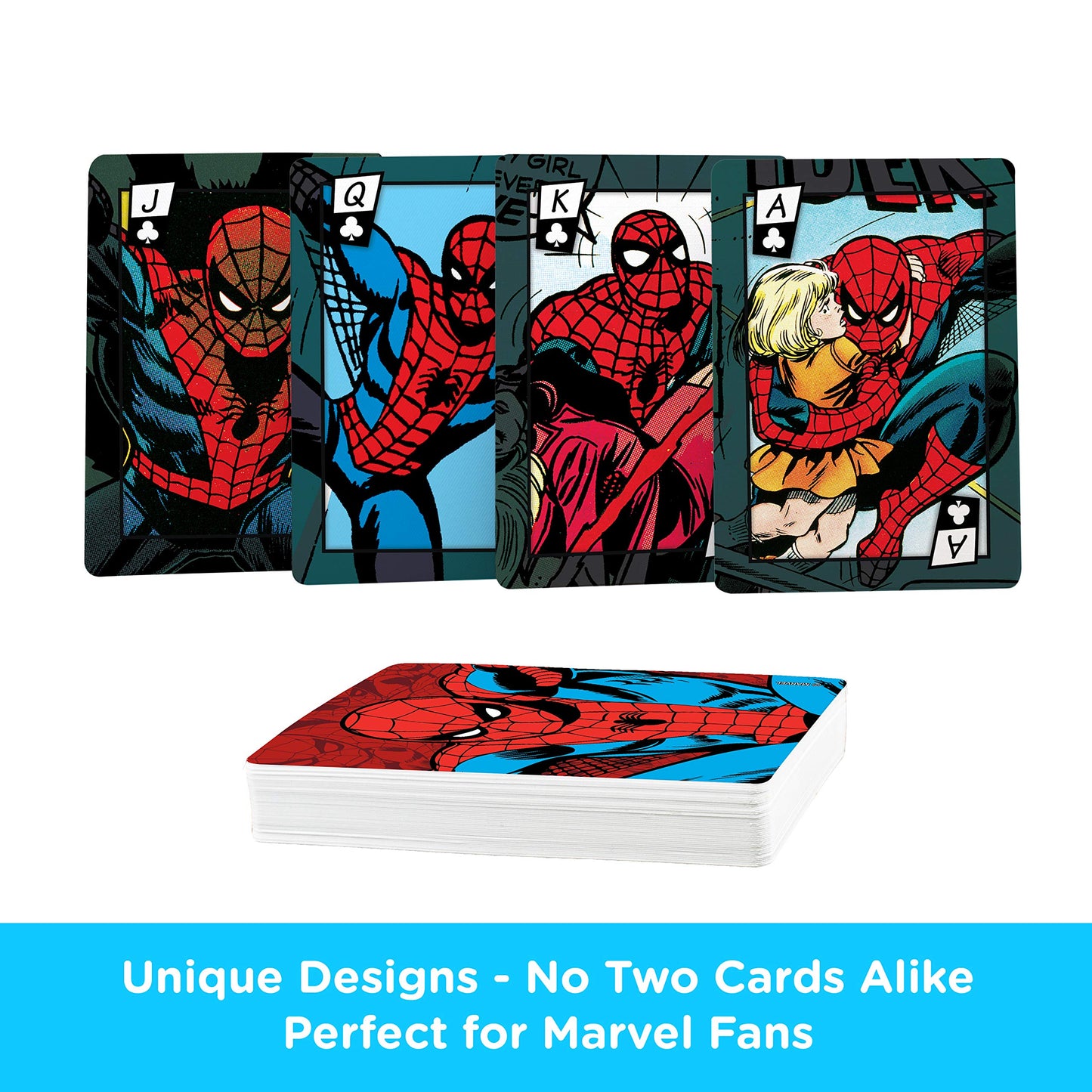 Aquarius Marvel Spider-Man Series 2 Comic Playing Cards