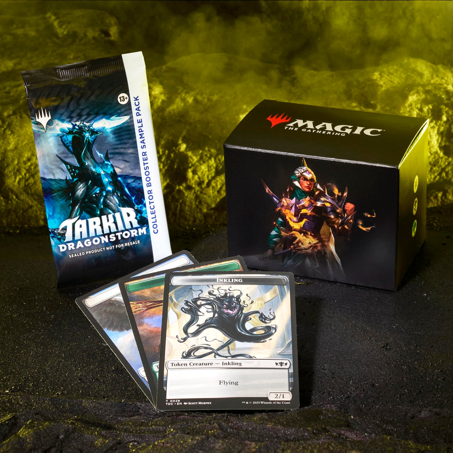 Magic: The Gathering Dragonstorm Commander Deck - Abzan Armor, Multicolor, Model D42820000, Cardboard