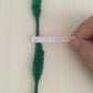 Caryko Fuzzy Bump Chenille Stems Pipe Cleaners, Pack of 100 (Green)