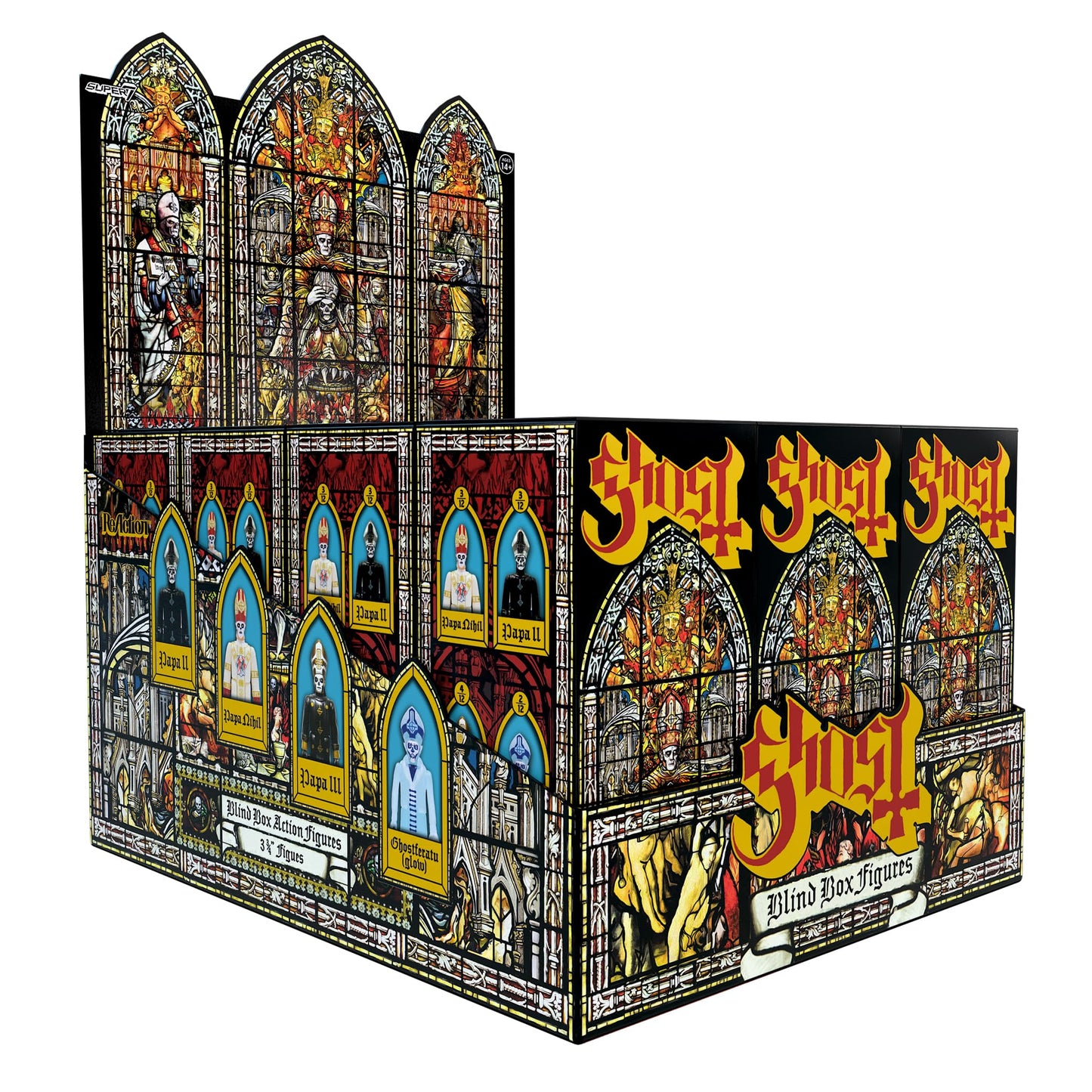 Super7 Ghost Blind Box Wave 01 - Blind Box Flat - Set Of 12 Action Figures