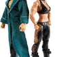 WWE advanced Collection 2-Pack: Triple H & Chyna 6-in Action Figures with 2 Sets of Swappable Hands & Superstar Accessories; Ages 8 Years Old & Up