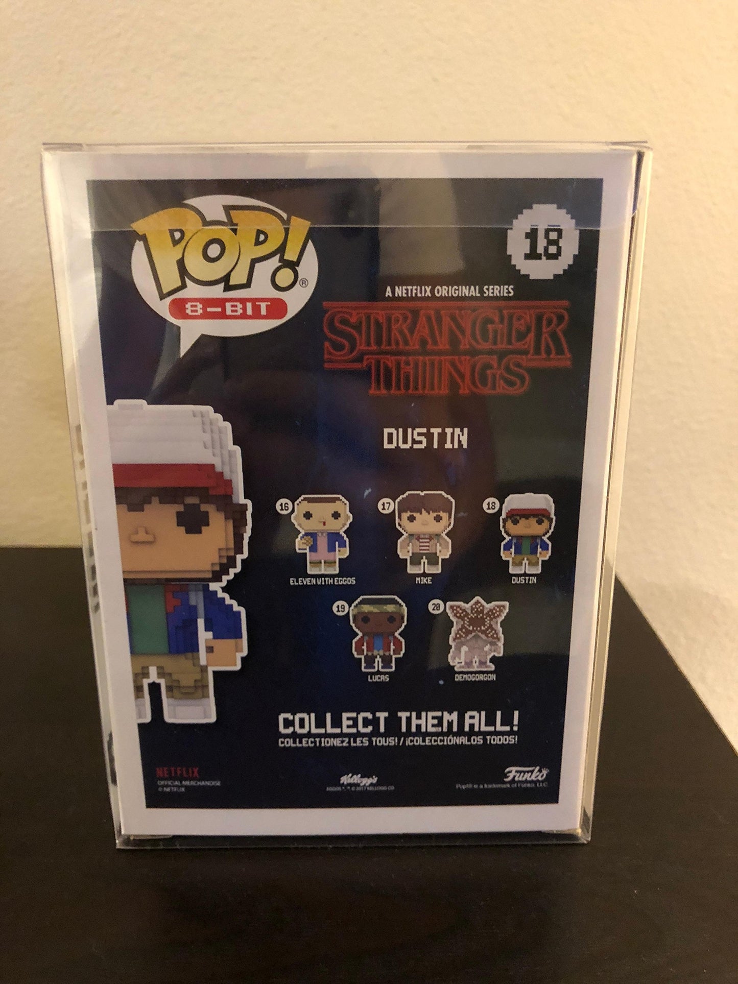 Funko 8 Bit Pop!: Stranger Things Dustin Collectible Figure