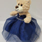 Kinnex Collections Since 1997 12'' Quince Anos Last Doll Teddy Bear With Dress (Centerpiece) ~ Arc09832-16 (Navy Blue)