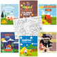 Dvbonike 24Pcs Camping Coloring Books Including Tent Camping Light Forest Bear Rabbit Diy Art Drawing Patterns Summer Birthday P