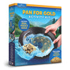 Blue Marble Gold Panning Kit For Kids - Kids Gold Mining Kit, Learn To Pan For Gold, Includes Pay Dirt With Real Pyrite Specimen