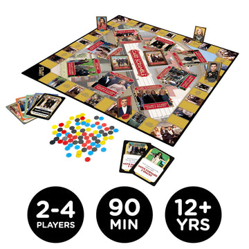 Aquarius Schitt'S Creek Card Scramble Board Game - Fun Family Party Game For Kids, Teens & Adults - Entertaining Game Night Gift