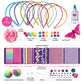 Pretty Me Headband Making Kit - DIY Fashion Accessories for Girls Ages 5-12 - Multicolor Plastic Small Size