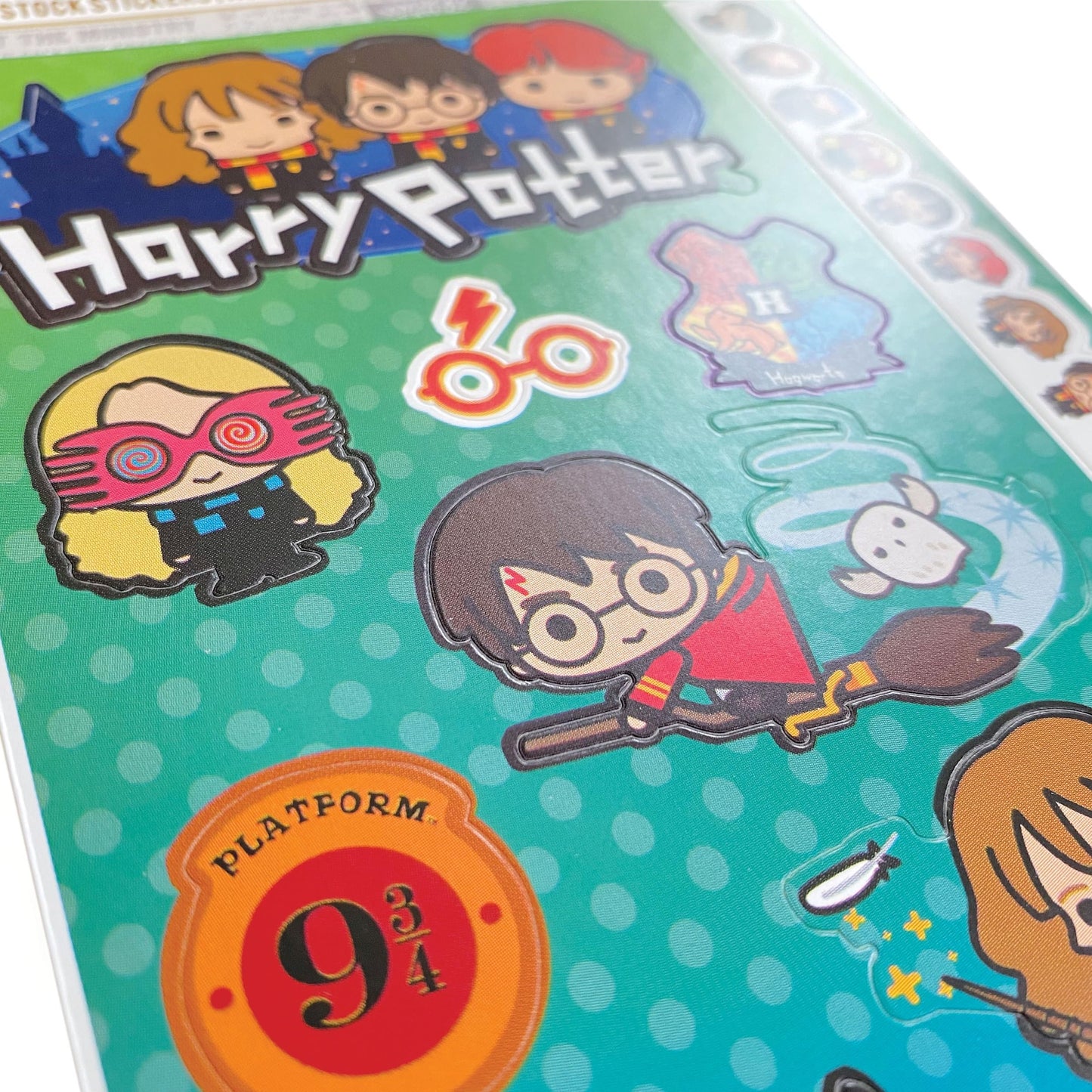 Paper House Productions Harry Potter Cardstock Sticker Sheet 6-Pack for Crafts, Scrapbooking & Collecting - Chibi Characters