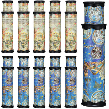 Yunsailing 12 Pack Magic Kaleidoscope World Kaleidoscope Classic Toys Retro Toys Stretchable Long Kaleidoscope Bulk Party Favors Educational Science Developmental Toy For Boy Girl Adults Birthday