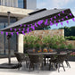Consummate Purple Pennant Banners Flags String Hanging Triangle Bunting Flags For Grand Opening,Kids Birthday,Party Decorations,