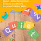 The Bambino Tree Alphabet Flash Cards - Abc Jumbo Flash Cards For Kids Ages 3-6 - Lowercase & Uppercase Letter Recognition Learn