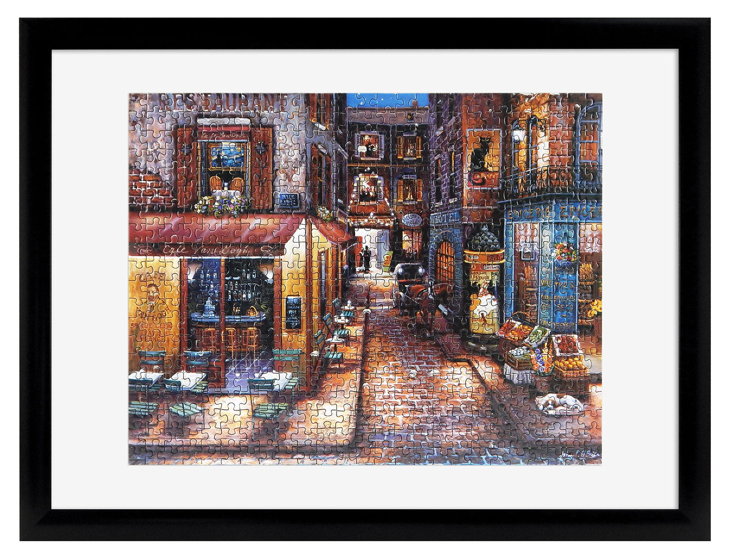 Mcs Frame For Puzzles, Black, 14.25 X 19.25 In Or Smaller