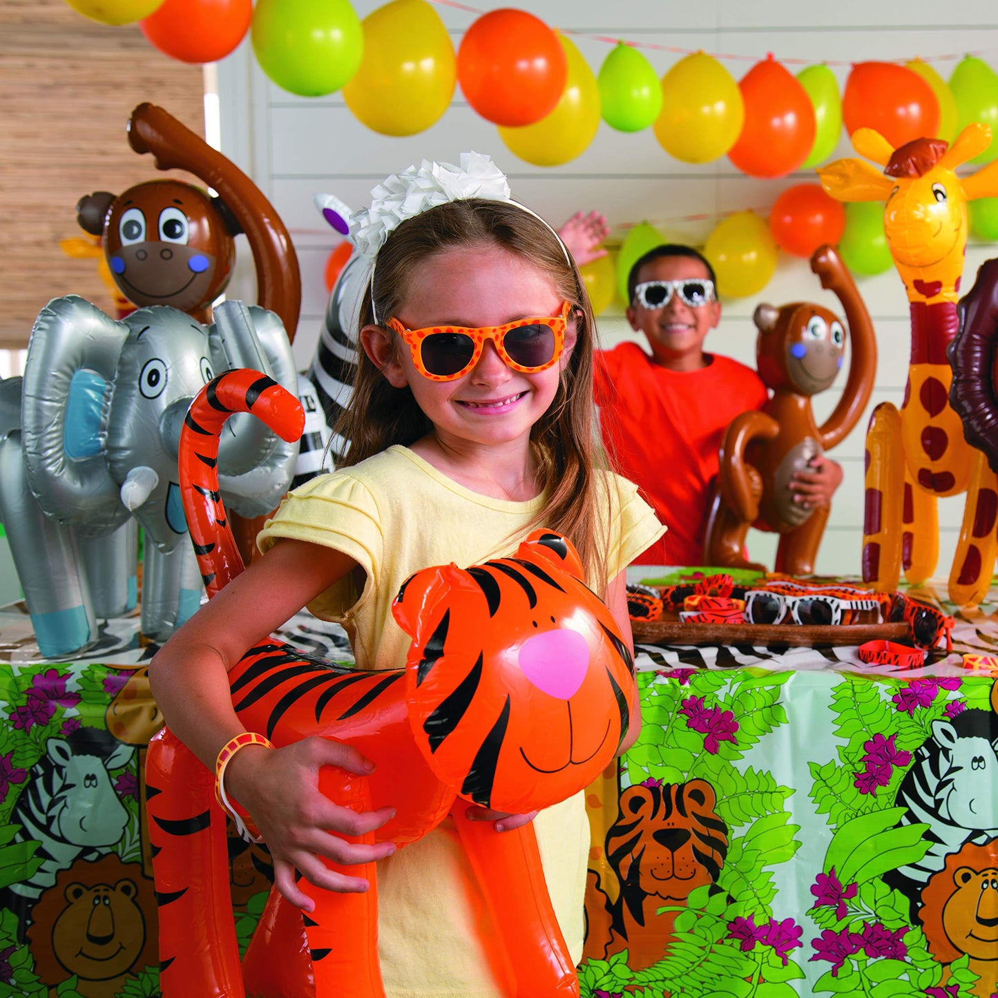 Fun Express Animal Print Sunglasses (1 Dozen) Party Favors - VBS Vacation Bible School Supplies/Decor Summer & Beach Accessories