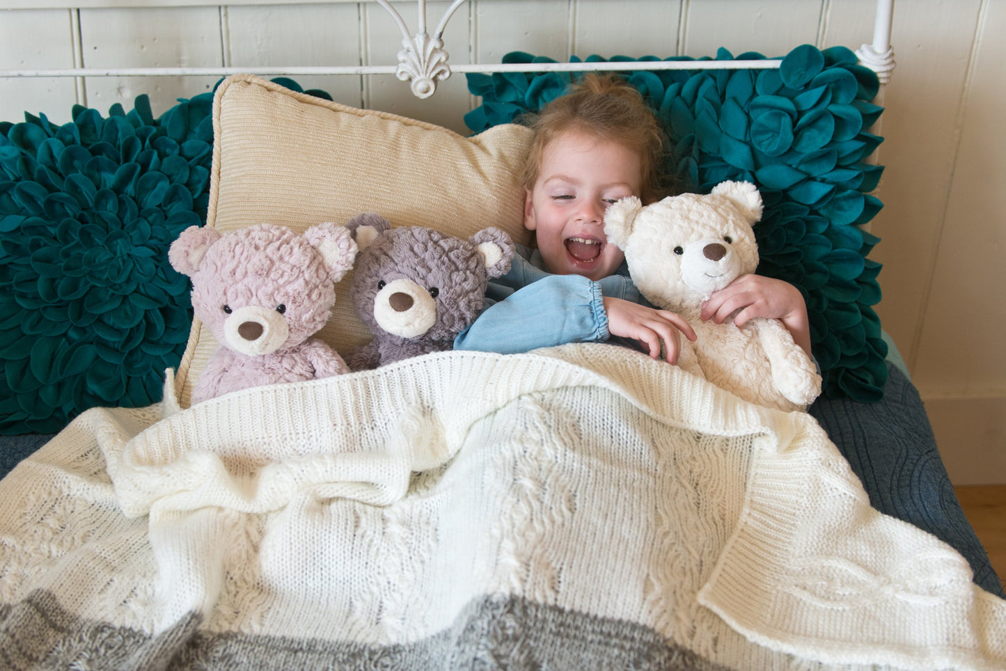 Mary Meyer Putty Bear Large Teddy Bear Soft Toy, Grey