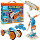 Gears & Gadgets 194Pc Kids Building Toys - Build Large & Small Robotic Projects - Stem Toys For Kids Education - Construction Bu