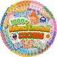 Tageenla Scented Stickers for Kids - 48 Sheets Scratch & Sniff, Colorful Animal Emotions, 12 Scents, Classroom & Birthday Rewards