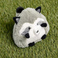 KIDS PREFERRED River The Raccoon Plush Stuffed Animal, 5" Grey & White, Made with Recycled Cotton Materials, Model 39000