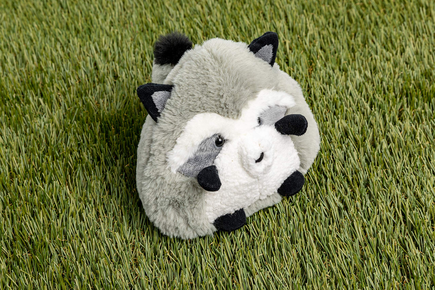 KIDS PREFERRED River The Raccoon Plush Stuffed Animal, 5" Grey & White, Made with Recycled Cotton Materials, Model 39000