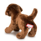 Douglas Chocolate Lab Plush Stuffed Animal, 12" Brown, Soft Plush, Model 1888