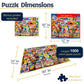 White Mountain Puzzles - Mom'S Shopping List - 1000 Piece Jigsaw Puzzle For Adults
