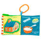 KIDS PREFERRED Goodnight Moon Soft Book, 5" Cotton, Multicolor, On-The-Go Clip, Model 33402