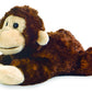 Aurora® Adorable Mini Flopsie™ Cheki Chimp™ Stuffed Animal - Playful Ease - Timeless Companions - Brown 8 Inches