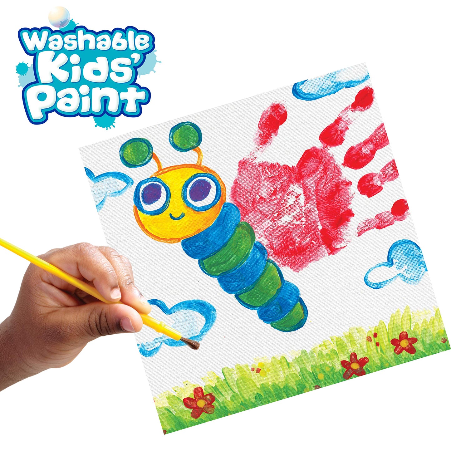 Crayola Washable Kid'S Paint Assorted Colors 18 Each (Pack Of 3)