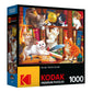 Cra-Z-Art - Roseart - Kodak Premium - Library Mischief - 1000 Piece Jigsaw Puzzle