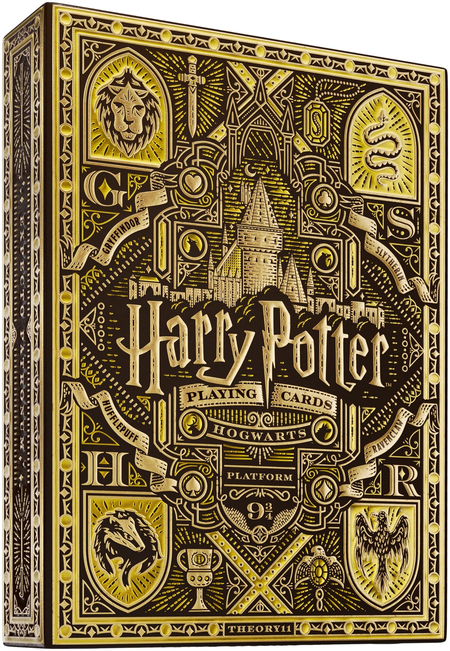 Theory11 Harry Potter Playing Cards - Yellow (Hufflepuff)