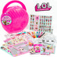 L.O.L. Surprise! Creativity Case By Horizon Group Usa,Create, Play & Store,Diy Activity Case Including Paper Dolls,Coloring Pages,Makers,Crayons,Glitter Glue,Scratch Art,Stickers & More.Hot Pink
