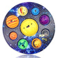 Eight Planet Cave Bubble Push Sensory Fidget Toy, Galaxy Cave Digits Fidget Toys, Autistic Adults Simple Sensory Anxiety Relief