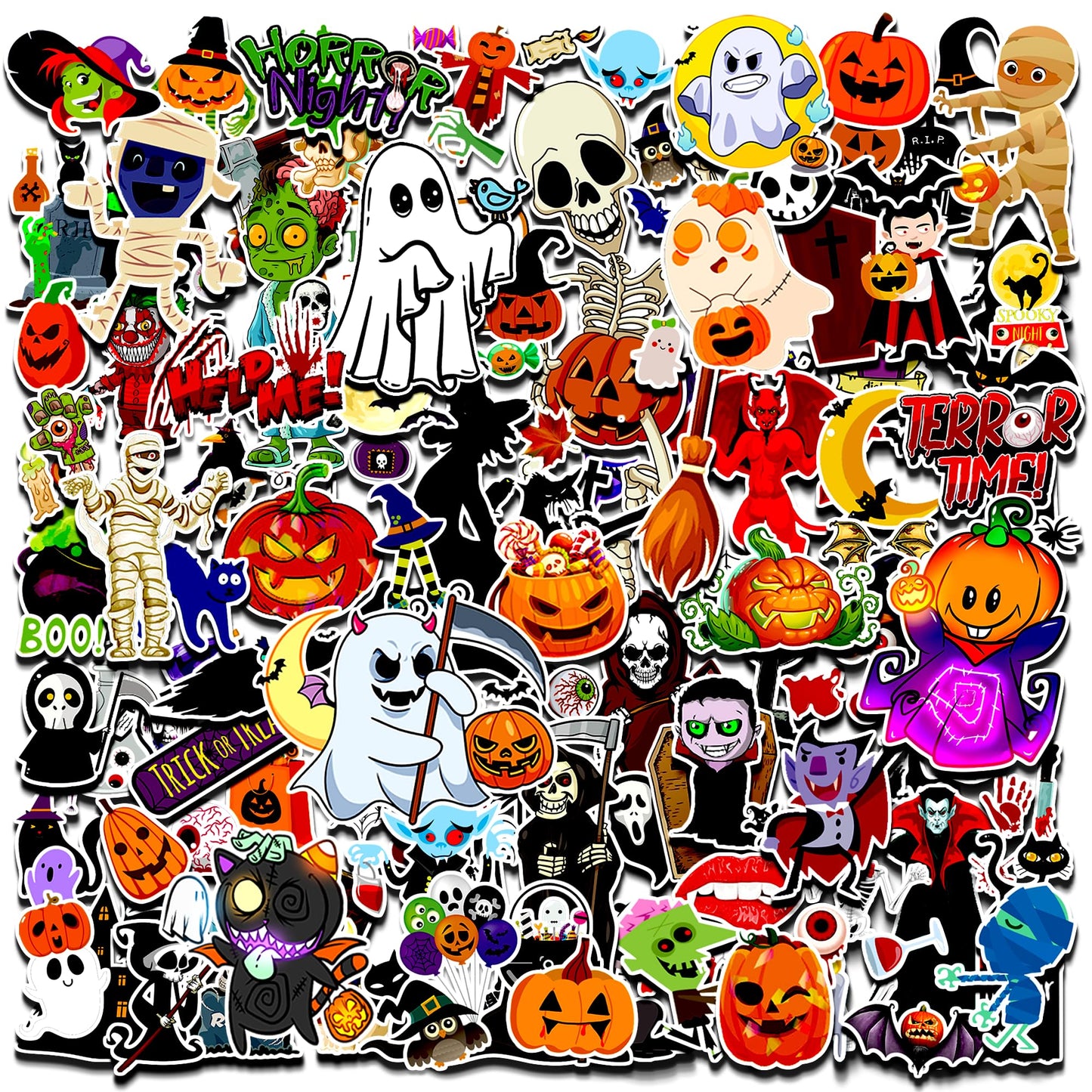 Halloween Stickers For Kids,Halloween Party Favors,36 Sheets 1000Pcs Holiday Stickers, Halloween Party Decoration, Classroom Cra
