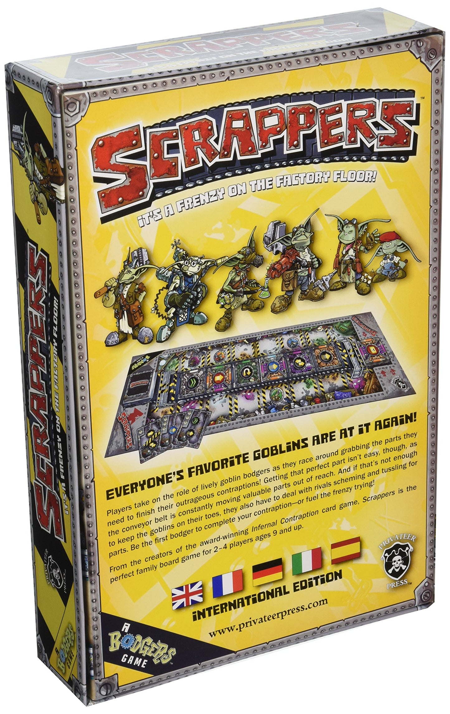 Privateer Press Scrappers - Board Game