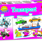Smart Picks Educational Transport Vehicle Puzzle For Kids, Includes 814 Pieces Of Fun Puzzle (Transport)