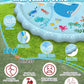 Epn Splash Pad, Extra Large Sprinkler Play Mat Fun For Kids, Thicker Summer Outdoor Water Toys Toddler Pool For 3-12 Years Old C