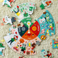 Petit Collage: Seasons Floor Puzzle - Learn The Four Seasons - Includes 25 Jumbo Pieces And A Moveable Hand To Point To A New Se