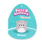 Squishmallows Plush Toy Shaun the Schnauzer Dog - Rare 30cm Gray, Model SQCR06683, Soft Polyester FuzzAMallows