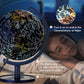 Sjsmartglobe Interactive 10'' Globe For Children With Stand (Diy) - App-Compatible, 400 Wonders, 1000+ Facts, Led Constellations