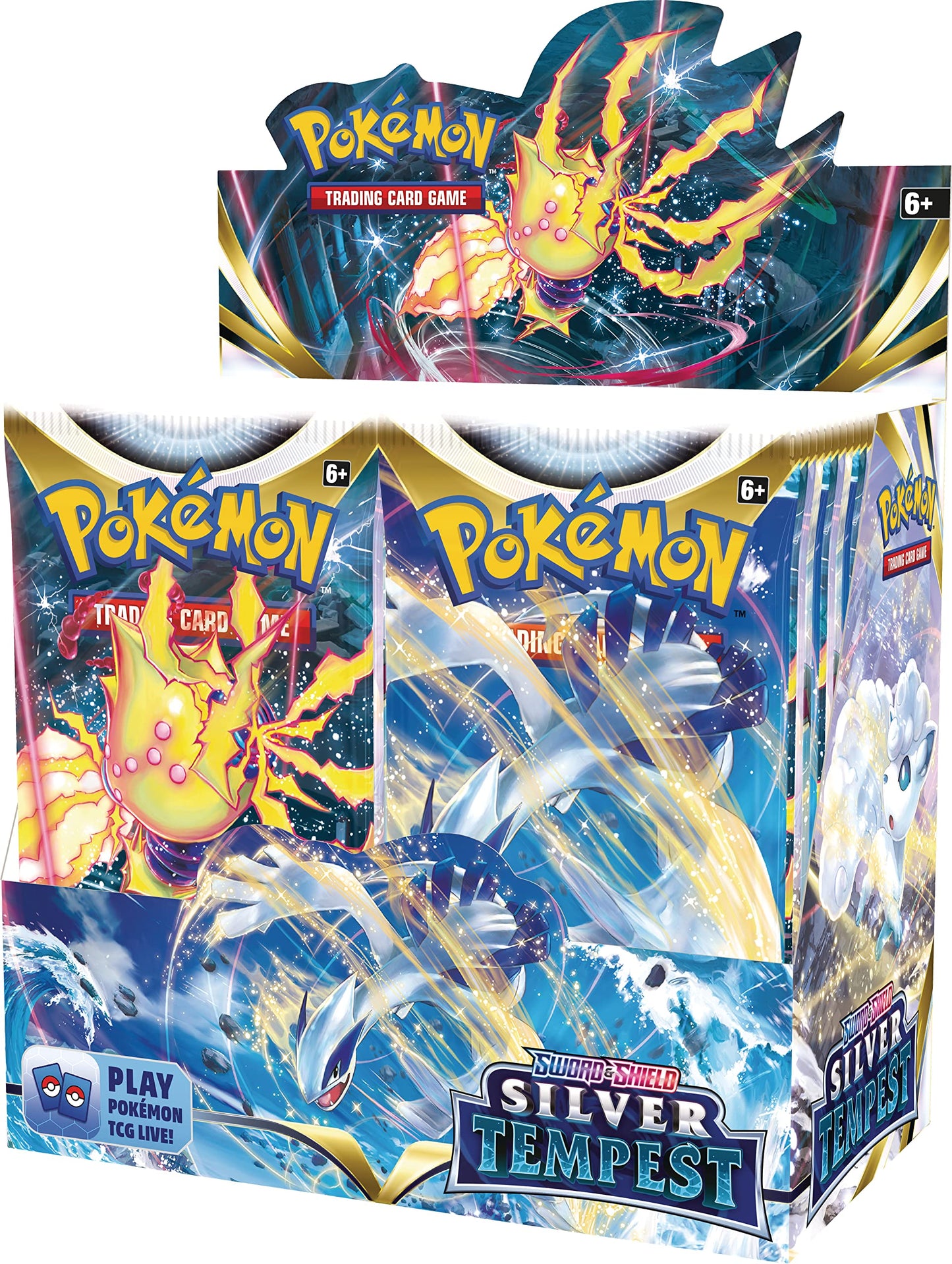 Pok?mon TCG: decorative replica blade & Shield Silver Tempest Booster Display Box
