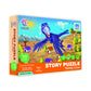 RatnaS Story Jigsaw Puzzle The Thirsty Crow For Kids. This Pack Contains 3 * 35 Pieces Jigsaw With A Story Book Inside